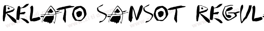 Relato SansOT Regula字体转换